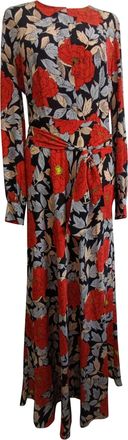 Diane Von Fürstenberg Diane Von Furstenberg Floral-Printed Maxi Dress in Multicolor Viscose