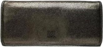 Loewe Pre-owned Wallets, female, Gray, Size: ONE SIZE Pre-owned Leather Wallet