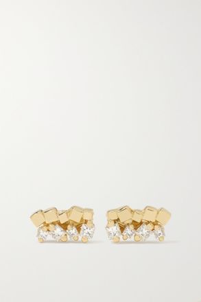 Suzanne Kalan Orecchini In Oro 18 Carati Con Diamanti