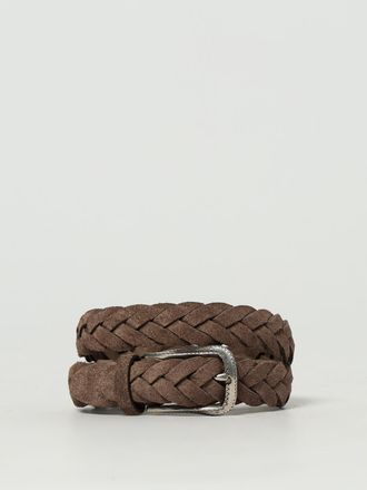 Brunello Cucinelli Cintura in camoscio intrecciato