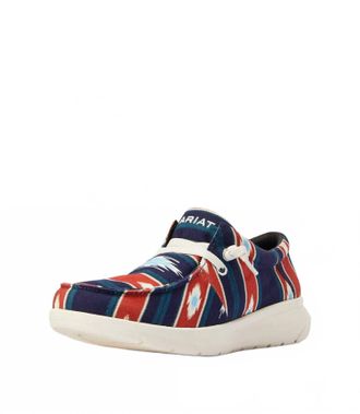 Ariat Mens Hilo Chimayo Shoe In Cristo Navy