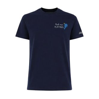 MC2 Saint Barth T-Shirts, male, Blue, Size: XL Portofino T-shirt