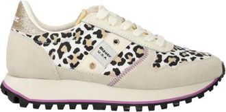 Blauer Multicolor Dames Sneakers - Dames - Sneakers - Veelkleurig - 40 EU - Leer - Schoenen