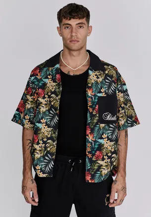 Siksilk Mens Multi Resort Shirt XS