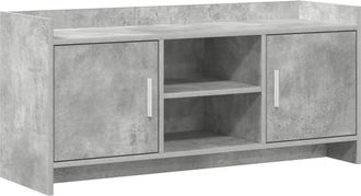 vidaXL Mueble De Tv 102 X 33 X 47 Cm Gris Hormig&oacute;n Vidaxl