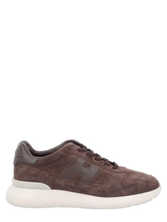 Hogan Interactive&sup3; Sleek Suede Leather Sneakers