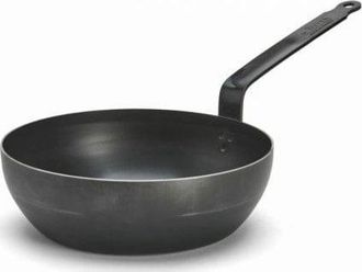 De Buyer Blue Carbon Sart&eacute;n Acero Al Carbono 24 Cm Azul