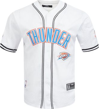 Pro Standard Mens NBA Mesh Button Down Top