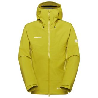 Mammut Crater IV Hardshell Hooded Jacket Regenjacke f&uuml;r Herren | gelb