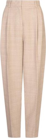 Fabiana Filippi Pantalones Zanahoria - Trousers - Mujer - Marr&oacute;n - S