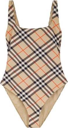 Burberry Dames, Badkleding, Beige, Maat: M Polyamide