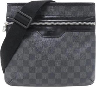 Louis Vuitton Pre-owned Damier Graphite Tomas schoudertas - Heren - Vintage Schoudertas - Zwart - ONE Size - Vintage