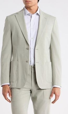 Calvin Klein Two-Button Sport Coat in Light Green at Nordstrom Rack, Size 42Regular