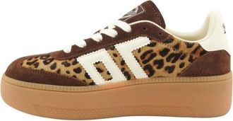 Back70 Back70, Schoenen, Dames, Bruin, 37 EU, Leer, Sneakers
