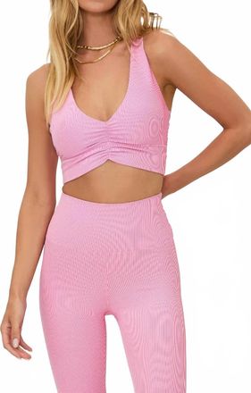 Beach Riot Womens Mindy Top In Pink