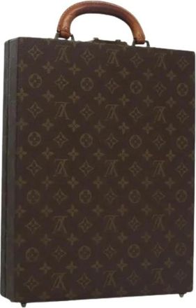 Louis Vuitton Pre-owned Vintage Monogram Handtas - Dames - Vintage Handtas - Bruin - ONE Size - Leer - Vintage