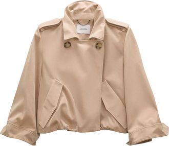 Dorothee Schumacher Luxe Laagjes Jas - Dames - Zomerjassen - Beige - M - Jassen