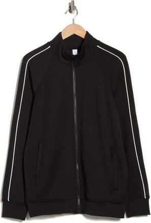 90 Degree by Reflex Daxton Scuba Jacket in Black-White at Nordstrom Rack, Size Xx-Large