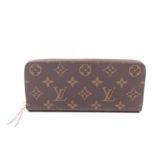 Louis Vuitton Brown Pink Rose Ballerine Monogram Leather Pvc Long Wallet (Bi-Fold) (Pre-Owned)