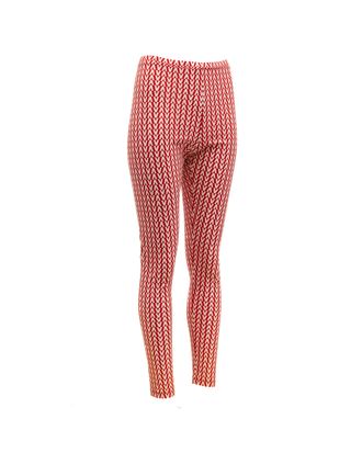 Valentino Garavani Silk Jacquard Leggings - Red