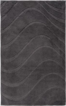 LALEE Hochwertiger, waschbarer Badteppich Lina - Grau