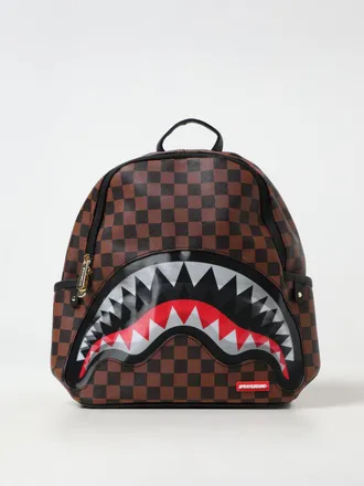Sprayground Zaino Lenticular Chomp Savage Sharks in Paris Sprayground in pelle sintetica saffiano