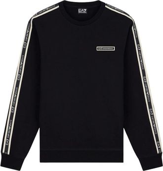 Emporio Armani Emporio Armani Ea7, Heren, Sweatshirts & Hoodies, Zwart, Maat: L Katoen
