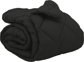 vidaXL Edred&oacute;n De Invierno 200 X 200 Cm 450 Gsm Negro Vidaxl