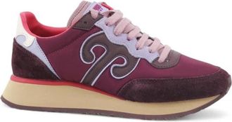 Wushu Ruyi Sneakers - Dames - Sneakers - Paars - 40 EU - Leer - Schoenen