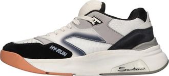 Santoni Sneakers - Heren - Sneakers - Veelkleurig - 45 EU - Su&egrave;de - Schoenen
