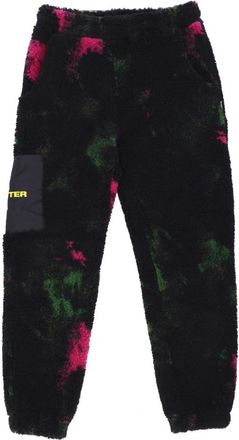 Iuter Tie Dye Fur Pant Black Bear - Heren - Sweatpants - Zwart - M - Polyester - Broeken