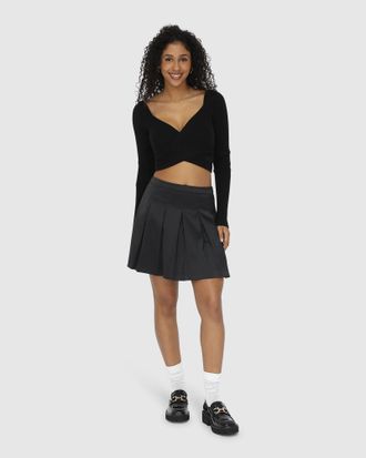 Belle & Bloom Palm Breeze Tennis Skort