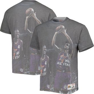 Mitchell & Ness Mens Mitchell & Ness Detroit Pistons Above the Rim Graphic T-Shirt in Gray at Nordstrom, Size Medium