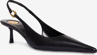 Saint Laurent Slingback-Pumps aus Nappaleder Vendome 50
