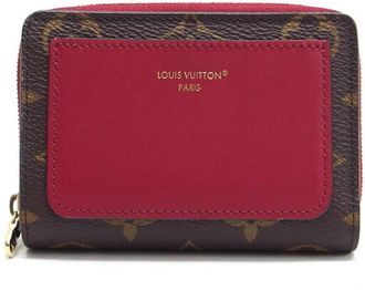 Louis Vuitton Fuchsia Pink Monogram Leather Wallet (Bi-Fold) (Pre-Owned)