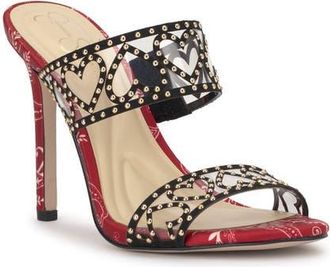 Jessica Simpson Jovara Slide Sandal in Black at Nordstrom, Size 9.5