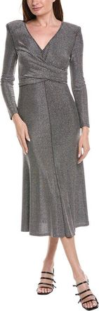 Milly Rhys Jersey V-Neck Wrap Maxi Dress
