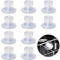 OEM Paquete De 10 Ventosas Para Toldos De Caravanas, Ventosas Resistentes De 45 Mm Para Autocaravanas, Juego De Montaje Lateral Transparente - Crezuo