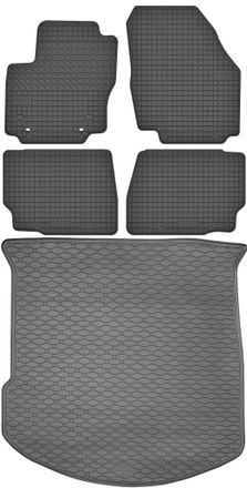 OEM Juego De Alfombrillas De Goma Para Coche Y Maletero Para Ford Mondeo Mk4 Iv Estate (2007-2014)