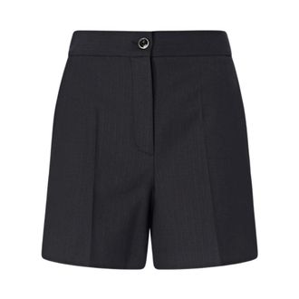 Pinko Pinko, Dames, Korte broeken, Blauw, Maat: XS Zijde