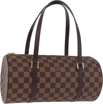 Louis Vuitton Pre-owned Hand Bag - Dames - Vintage Handtas - Bruin - ONE Size - Vintage