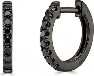 Sabrina Designs 14K 0.29 Ct. Tw. Diamond Huggie Earrings