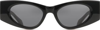 Alaia AA0075S 001 Womens Sunglasses Black Size 52