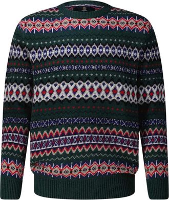 Barbour Pullover Newtown - - Knitwear - Uomo - Verde - M