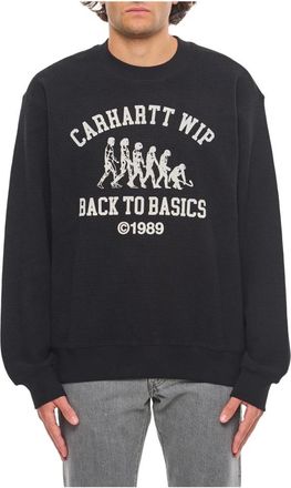 Carhartt Work in Progress Hombre, Sudaderas, Negro, Talla: S