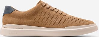 Cole Haan Mens GrandPr&oslash; Rally Laser Cut Sneakers - Brown Size 10.5