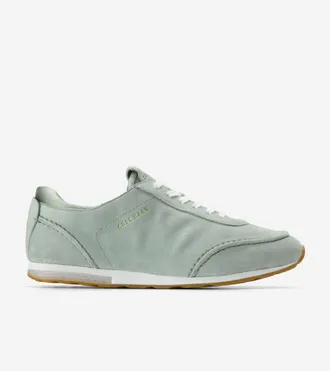 Cole Haan Womens GrandPr&oslash; Energyweave Low Profile Sneakers - Green Size 5.5