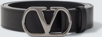 Valentino Garavani VLogo leather belt
