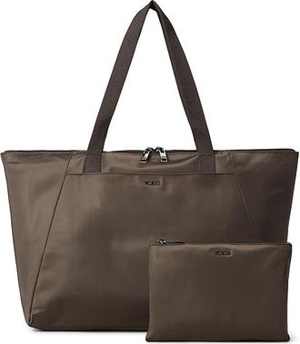 Tumi Just In Case Medium Tote Tote Handbags Mink, Nylon