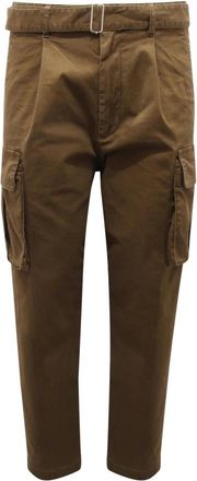Dsquared2 Cargo Broek Groen Made in Italy - Heren - Chinos - Groen - S - Broeken